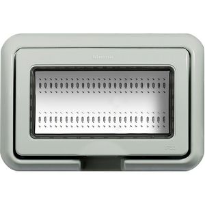 Deksel spatwaterdicht Idrobox 4 modulen grijs