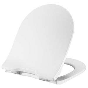 Closetzitting OBJECTA D PRO wit polygiene vast scharnier boutlengte 60mm DF7