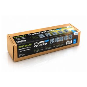 Doos a 5st. Universele leddimmer faseafsnijding 1-100W Klemko