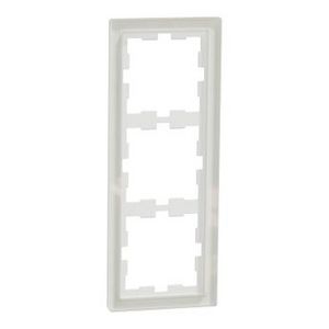 Afdekraam D-Life 3-voudig Glas Wit Systeem D