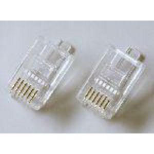 RJ12 connector plat/soepel (6/6)