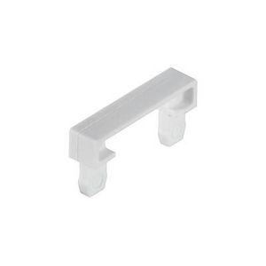 Afsluit- eindplaatwit PA 66 h:19.8mm b:4.5mm d:9 VVE=50