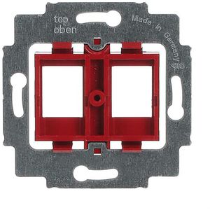 Draagring 2 x mod jack rood