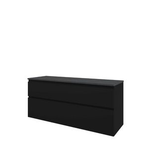 Proline Top afdekplt hardst & OK aSym Mat zwart/BLuSt 140x46