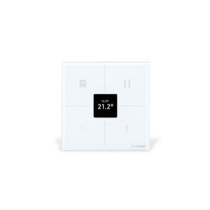 eTOUCH HYBRID Inb. Thermost. Touchpad Weekpergr. 18-25gr.C 1