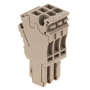 Plug Plug-in d.beige 2.5mm² 24A 500 1815210000 VVE=25