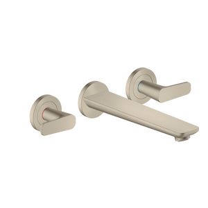 Afbouwdeel 3-gats inbouw badmengkraan brushed nickel Citterio-C