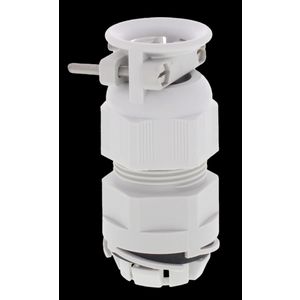 Push-in kabelwartel polyam IP68 M12, trekontlasting doorlaat 3-7mm grijs (ESKVZ-P12LG) VVE=50