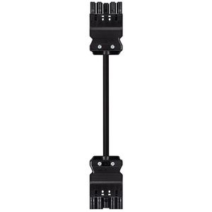 Koppelsnoer GST18I5 1,5mm² 0,5M B2CA zwart VVE=50