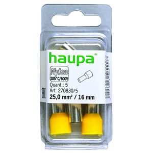 Zak a 5st. Adereindhuls geisoleerd 25/16 geel