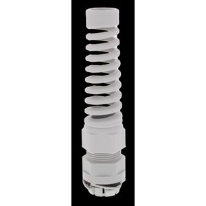 Push-in kabelwartel polyam IP68 M12, knikbesch. doorlaat 3-7mm grijs (ESKVS-P12LG) VVE=50