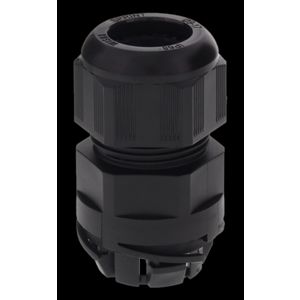 Push-in kabelwartel polyamide IP68 M25 doorlaat 9-17mm zwart (ESKV-P25BK) VVE=25