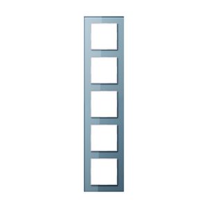 Afdekraam 5-voudig blauw grijs A-creation