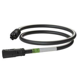 Koppelsnoer AW 7m 5G2,5 zwart Eca VVE=5