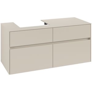 Wastafelonderkast Collaro 1200x548x500mm Cashmere Grey C071B0VN