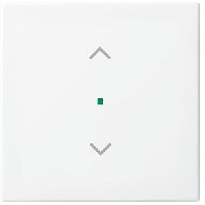 Free@Home bedieningswip 1-voudig jaloezie SI-B alpinwit (6232-10-914)