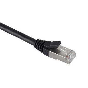 Patchkabel / netwerkkabel CAT6A AWG26 (PiMF) LSZH molded zwart 2.0meter