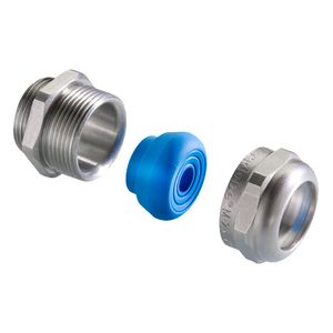 Wartel messing vern M25x1,5 met uienring drl 6-20mm