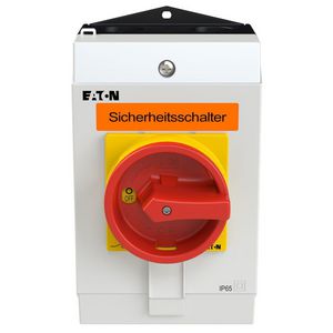 Veiligheidschakelaar 3-polig +1MC+1VC 32A Nood-Uit-functie