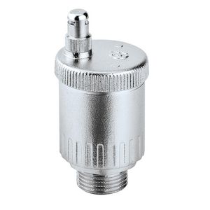 Minical automatische ontluchter 1"bt. chroom