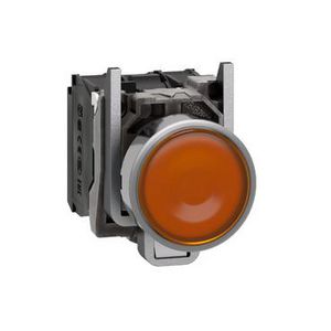 Drukknop Verlicht Verzonken Ø22mm 240V 1NO + 1NC Heel