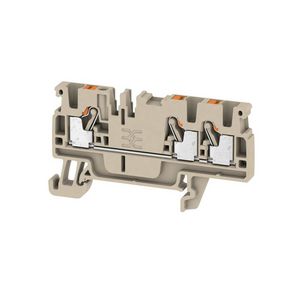 Doorvoerklem d.beige 2.5mm2 24 A 800 V 1521740000 VVE=100