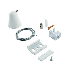 Spanningsrail 3-fase rails suspension kit draad 1,5 m wit
