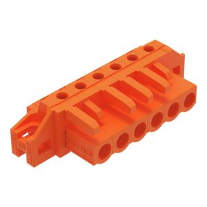 THT FE steker HA raster 5,08mm oranje 232-266/031-000 VVE=50