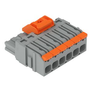1-draads female steker Hendel Push-in CAGE CLAMP VVE=50