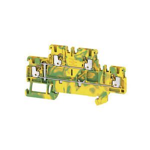 Aardklem PE terminal PUSH IN wit 1.5mm² 500V conn VVE=50