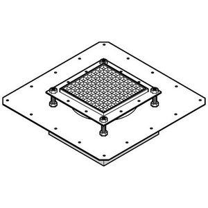 Pluvia trechter 6l/s parkeerdaken gietasfalt 56