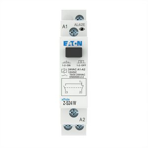 Impulsrelais Z-S24/W-24 VAC/12 VDC-16A-1W contact-1TE