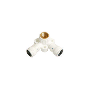 Muurplaat dubbel Vision insteek 3SK 16x1/2" bn.x16mm kort VVE=10