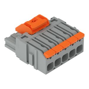 1-draads female steker Hendel Push-in CAGE CLAMP VVE=50