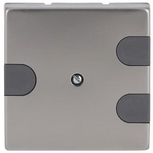 Centraalplaat afdekking v telefoon 1 of 2 vast pure-rvs (1745-866)