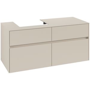 Wastafelonderkast Collaro 1200x548x500mm Cashmere Grey C07100VN