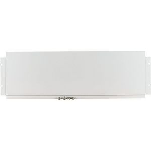 Kabelinlaatflensplaat wit blind