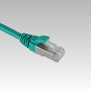 Netwerkkabel / patchkabel CAT6 Shielded S/FTP PVC mol. groen 10mtr.