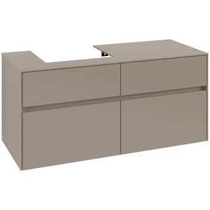 Wastafelonderkast Collaro 1200x548x500mm Taupe C07100VM