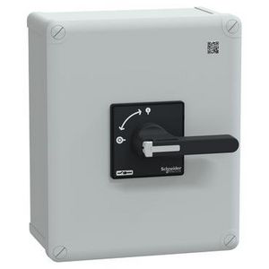 Lastscheider met draaiknop in behuizing IP65 3M 10 Vario