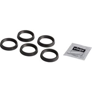 vervangingsset 20 rubber/zwart