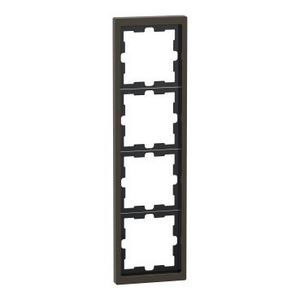 Afdekraam D-Life 4-voudig Metaal Mocca metallic Systeem D