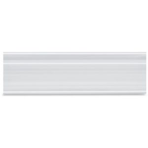 Afdekprofiel 1 m lang transparant VVE=10