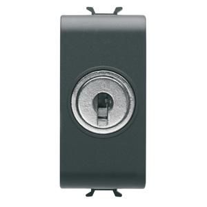 TWEEWEGSCHAKELAAR 1P 250 Vac-10 AX-MET SLEUTEL-1 MODUL