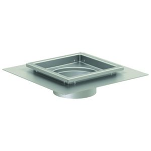 EG200S tegelflens met sijpel 200x200