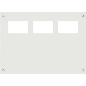 Dakplaat t.b.v TZ kabelinvoerpl. BxD 859x625mm