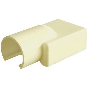 Zak a 2st. Verloopmof 19mm voor 25x13mm Systeem25 creme