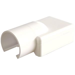 Zak a 2st. Verloopmof 19mm voor 25x13mm Systeem25 wit