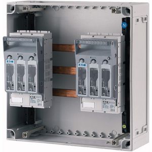 Kast Ci HxB=375x375mm 60mm RM voor 2x XNH00 MB 250A 3p