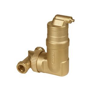 Luchtafscheider messing Spirovent RV2 hor./vert.. 28mm knel